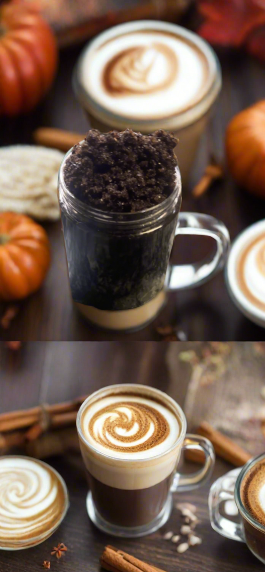 Cinnamon Maple Latte Coffee Sugar Scrub