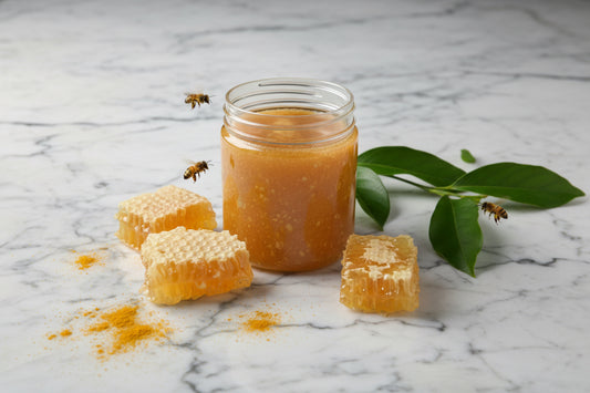 "Honey -Turmeric & oats" Face Mask