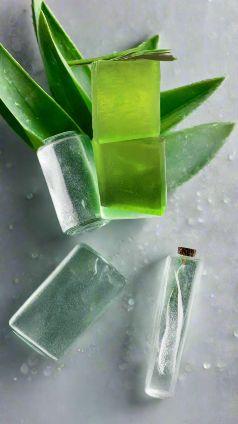 Aloe Vera • Peppermint • Tea Tree Body Bar